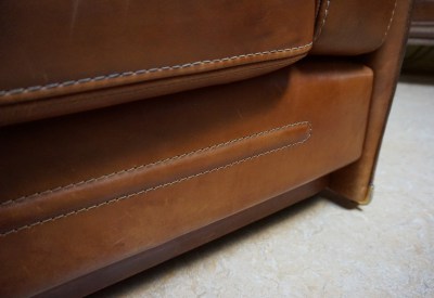 Sofa-Arcon-Baxter-Marco-Milisich-vintage-leather-cognac-leren bank